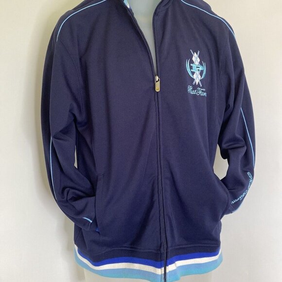 Vintage Phat Farm Full Zip Jacket Mens XL Blue Y2K Streetwear Hip Hop Big Logo - Picture 2 of 16